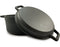 Grill Guru Dutch Oven Reversible - Gietijzeren pan met deksel - 30 cm zwart