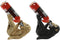 Home ESPRIT - Decoratieve figuren - Zwart Gouden Aap 24,5 X 15 X 22,5 CM (2 stuks)