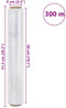 vidaXL - Stretchfilm - 2 - st - transparant - 17 - μm - 50 - cm - x - 300 - m