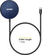 Accezz Draadloze Geschikt voor MagSafe Oplader - Snellader 15 Watt - Inclusief USB C naar Geschikt voor MagSafe Kabel - Wireless Fast Charger Geschikt voor iPhone 12/13/14/15 - Draadloos opladen - Blauw
