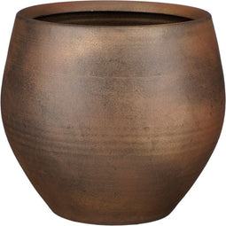 Mica Decorations Esta Bloempot - 29x29x25 cm - Terracotta - Koper