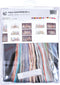 Thea Gouverneur - Borduurpakket met telpatroon - 480.05 - Voorgesorteerde DMC Garens - Sydney - Zwart Aida - 79 cm x 50 cm - DIY Kit