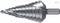 RUKO 101060 - Getrapte boor 6 - 37 mm HSS - Diepgeslepen spiraalvormige spaangroef (1 stuk)