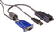 Emerson MPUIQ-VMCHS - Adapter VGA - USB 2.0 - Blauw Zwart