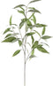 PTMD Leaves Plant Eucalyptus Kunsttak - 53 x 38 x 95 cm - Groen/Grijs