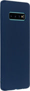 iMoshion Hoesje Geschikt voor Samsung Galaxy S10 Plus Hoesje Siliconen - iMoshion Color Backcover - Donkerblauw