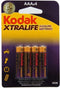 Kodak AAA - Alkaline Batterijen - 4 stuks (4 stuks)