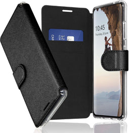 Accezz Hoesje Geschikt voor Samsung Galaxy S22 Hoesje Met Pasjeshouder - Accezz Xtreme Wallet Bookcase - Zwart