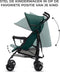 Kinderkraft TIK - Reisbuggy - Lichtgewicht 6.5kg - Verstelbare rugleuning - Groen