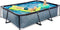 EXIT Stone zwembad 300x200x65cm met filterpomp - grijs