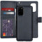 iMoshion Hoesje Geschikt voor Samsung Galaxy S20 Plus Hoesje Met Pasjeshouder - iMoshion Uitneembare 2-in-1 Bookcase met rits - Blauw