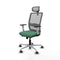 Piqueras y Crespo 1B086G2 - Bureaustoel - Verstelbare hoogte 50-62 cm - Smaragdgroen
