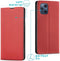 iMoshion Hoesje Geschikt voor Oppo Find X3 Pro 5G Hoesje Met Pasjeshouder - iMoshion Slim Folio Bookcase - Rood
