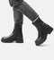 POSH by Poelman ELA - Enkellaarzen - Imitatieleer - Zwart - Maat 39