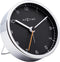NeXtime - Wekker - 9 x 9 x 7.5 cm - Metaal - Zwart- 'Company Alarm'