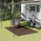 vidaXL - Tenttapijt - 250x200 - cm - bruin