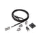 Kensington MicroSaver 2.0 - Kabel met slot - 2,4 m - Zilverkleurig