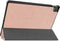 3-Vouw sleepcover hoes - Geschikt voor Lenovo Tab P11 / P11 Plus - Rose Goud