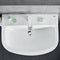 GROHE Bau - Wastafel 1 kraangat met overloop 45.3x35.4cm - Alpine Wit