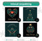 Giftmas Kerstkaarten - Wenskaarten - 52 stuks - FSC-keurmerk - 10x10cm (52 stuks)