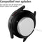 imoshion Screenprotector - Geschikt voor Samsung Galaxy Watch 4 44mm - Full Cover Hard Case / Beschermend Hoesje - Zwart