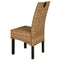 vidaXL - Eetkamerstoelen - Kubu - 2 - stuks - rattan - mangohout