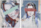 Schilderij DKD Home Decor 103 x 4,3 x 143 cm Abstract Modern (2 Stuks)