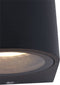 Steinhauer 1496ZW - Wandlamp Modern - Hoogte 15cm - Zwart - Metaal