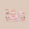 Mepal Mio kinderservies set Little Dutch - 6-delig - Kraamcadeau - Kinderservies - Flowers & Butterflies