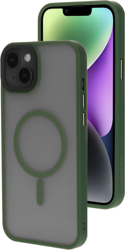 Mobiparts iPhone 14 Plus - Soft case - Krasbestendig Schokbestendig - Groen