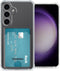 iMoshion Hoesje Geschikt voor Samsung Galaxy S24 Hoesje Met Pasjeshouder - iMoshion Softcase Backcover met pashouder 2.0 - Transparant