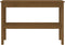 vidaXL - Wandkast - 110x40x75 - cm - massief - grenenhout - honingbruin