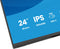Iiyama ProLite XB2497HSN-B1 - 24'' IPS Monitor - USB-C Dock RJ45 LAN - Zwart