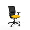 Haches Traslack Piqueras y Crespo 2D036G0 - Bureaustoel - Verstelbare hoogte met armleuning - Geel