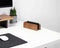 Balolo laptop houder verticaal - Verticale Standaard voor Bureau - Walnotenhout