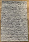 Carlotta 33 Vloerkleed - 250x300 - Rechthoek - Laagpolig,Structuur Tapijt - Industrieel - Antraciet, Grijs
