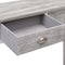vidaXL - Wandtafel - 90x30x77 - cm - hout - grijs