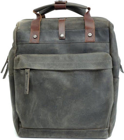 Berba Leren Laptop Rugzak 15 inch Barbarossa Ruvido 826-151 Military