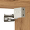 vidaXL - Tv-meubel - wandgemonteerd - 100x30x41 - cm - artisanaal - eikenkleurig