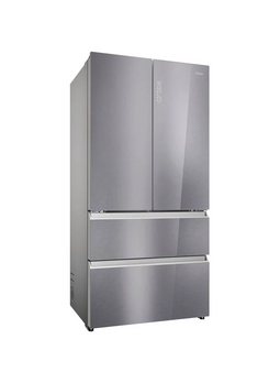 Haier HFR79F19EFGK - Amerikaanse Koelkast - 703 liter - Zilver - 190 cm