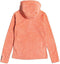 Roxy Elect Feelin - Dames Thermoshirt - Fleece met Rits en Capuchon - Rosarancio - M