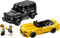 LEGO Speed Champions - Mercedes-AMG G 63 en SL 63 - 2 minifiguren - zwart/geel