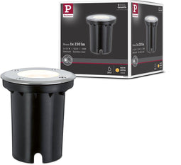 Paulmann - LED-grondinbouwlamp - IP67 3000K 3,5W 230lm 108 mm Edelstaal