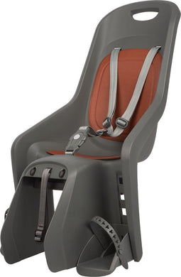 Polisport Bubbly Maxi CFS Plus - Achterzitje - Voor kinderen 9-22 kg - Grijs/Bruin