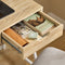 SoBuy FWT63-N - Bureau - Houtcomposite met Opbergruimte - Naturel