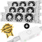 Heatfan 3 - Radiator Ventilator met Sensor - 3 Stuks - Universele Maat - Convector Ventilator Zonder Geluid - Wit
