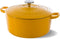 BK Bourgogne braadpan 28cm - sunny yellow - emaille - inductie