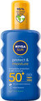 NIVEA SUN Protect & Hydrate Zonnebrand Spray - SPF 50 - Hydrateert - 200 ml