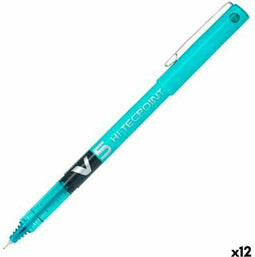 Gelpen Pilot V 5 Celeste 0,3 mm Naald (12 Stuks)