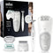 Braun Silk-épil 5 5-825 Epilator Voor Zachte Ontharing, Wit/Grijs